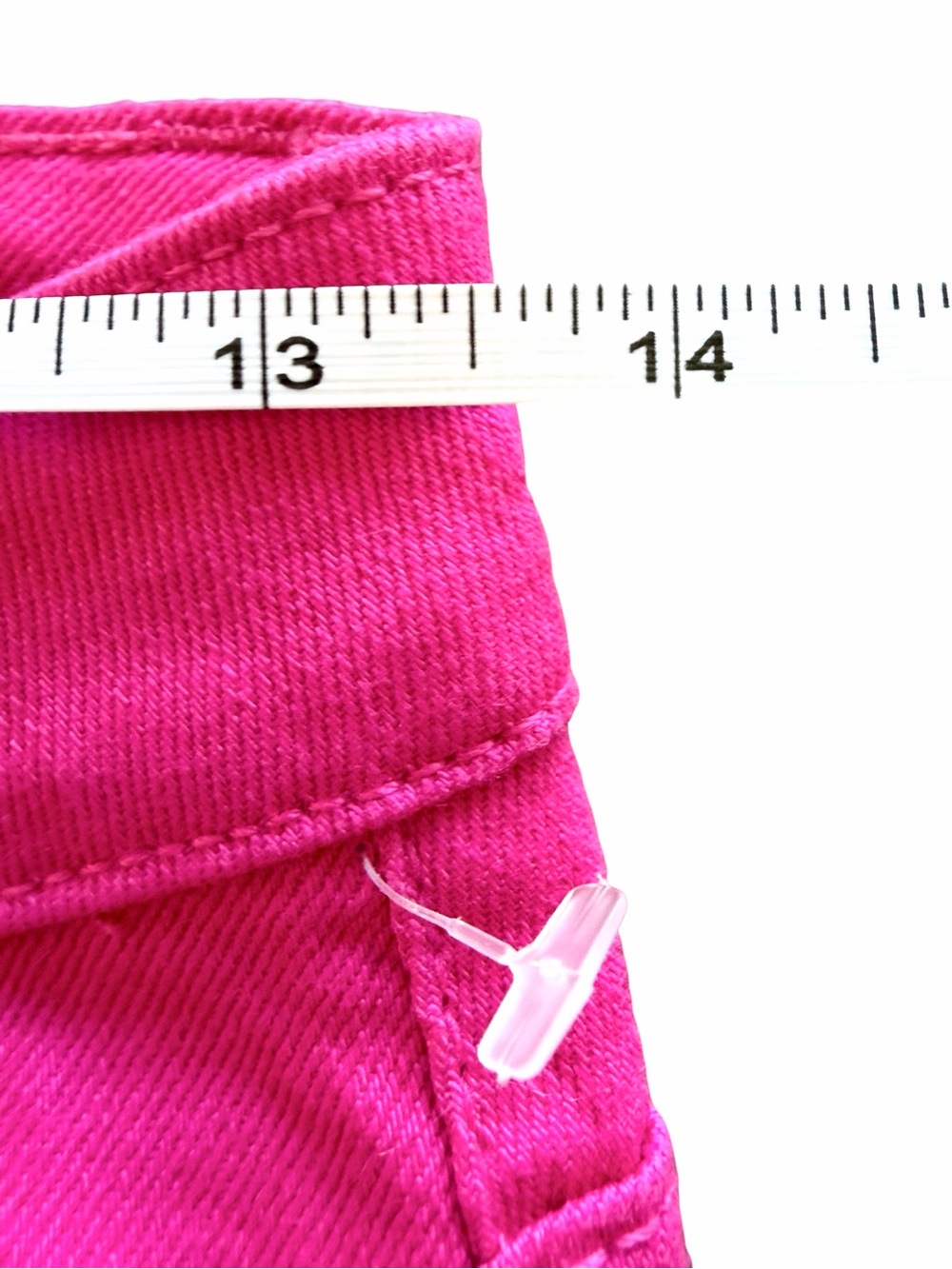 Vero Moda Brenda Hot Pink High Rise Straight Jeans NWT 27x32 - Picture 3 of 11